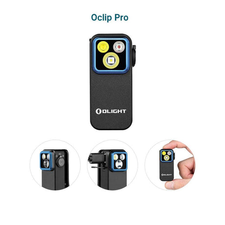 Olight Oclip Pro | daudzfunkcionāls klipša lukturis | 500 lm