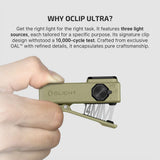 Olight Oclip Ultra | 3-in-1 piespraužams EDC lukturis | 530 lm