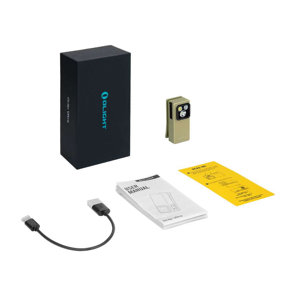 Olight Oclip Ultra | 3-in-1 piespraužams EDC lukturis | 530 lm