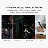 Olight O'Pen 3 | daudzfunkcionāls pildspalvas lukturis | 120 lm + zaļš lāzers