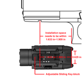 Olight PL-3R Valkyrie | pistoles lukturis | 1.500 lm