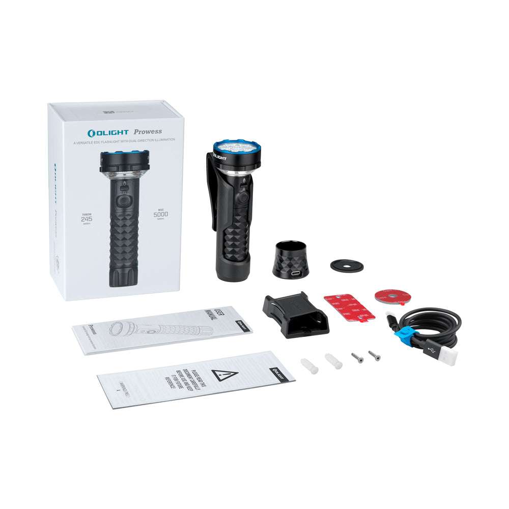 Olight Prowess | lukturis ar divvirzienu apgaismojumu | 5.000 lm