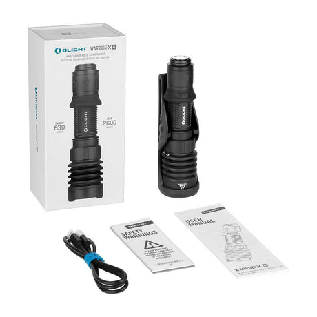 Olight Warrior X 4 | taktiskais lukturis | 2.600 lm