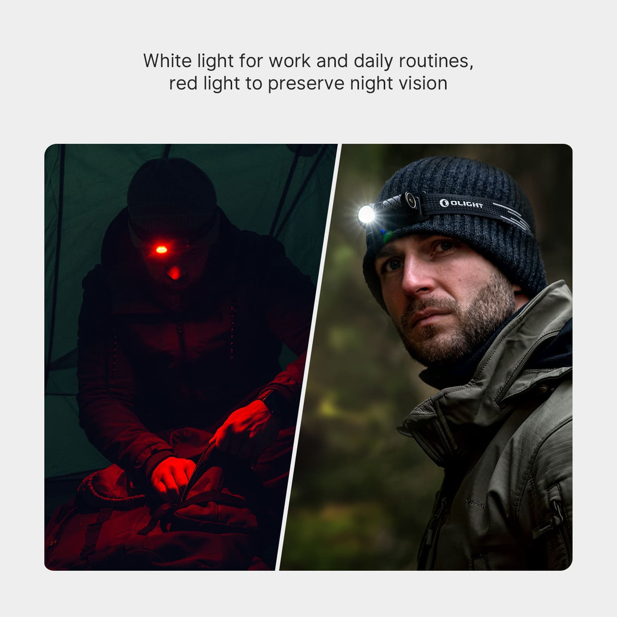 Olight Perun 3 Mini | uzlādējama galvas lampa | 1.250 lm