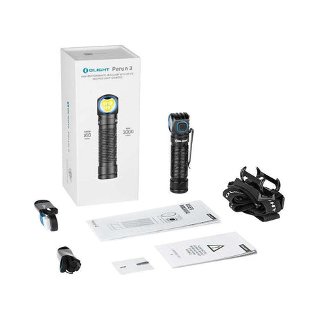 Olight Perun 3 | uzlādējama galvas lampa | 3.000 lm