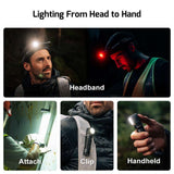 Olight Perun 3 | uzlādējama galvas lampa | 3.000 lm